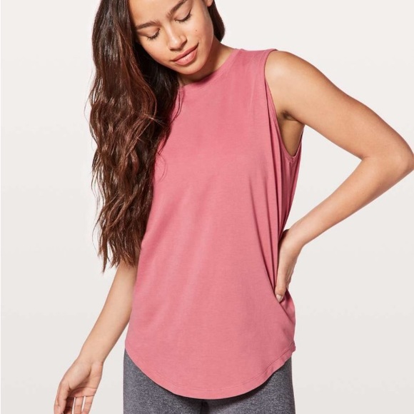 lululemon athletica Tops - Lululemon🍋Brunswick Pima Cotton muscle tank❤️
